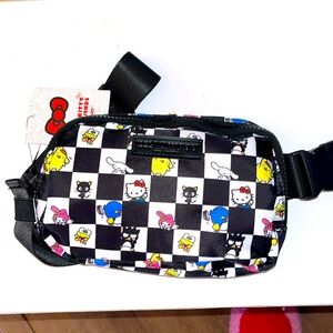 NWT! Hello Kitty and friends nylon waist pack.